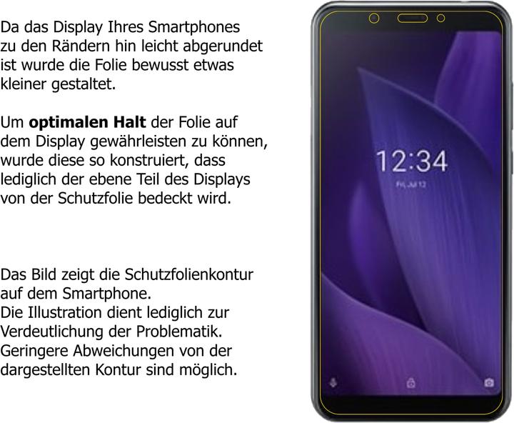 Produktbild Dipos Displayschutzfolie Antireflex (1 Stk., Sharp Aquos V)