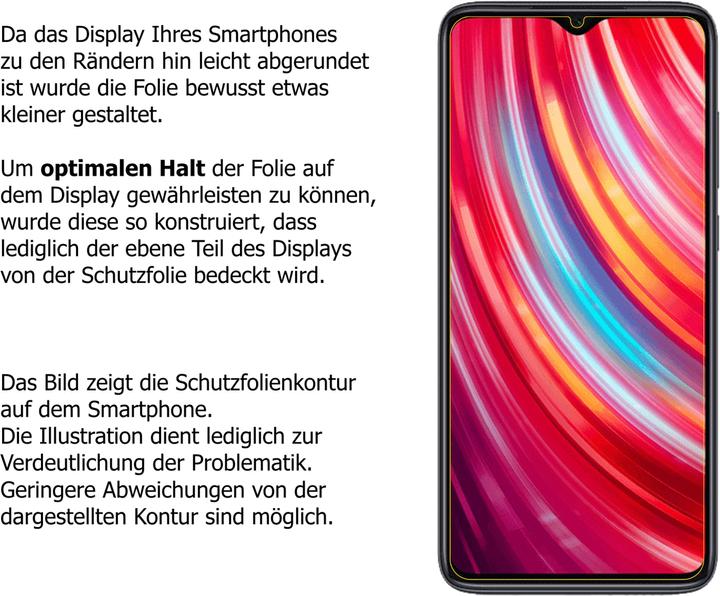 Produktbild Dipos Displayschutzfolie Antireflex (1 Stück, Xiaomi Redmi Note 8 Pro)