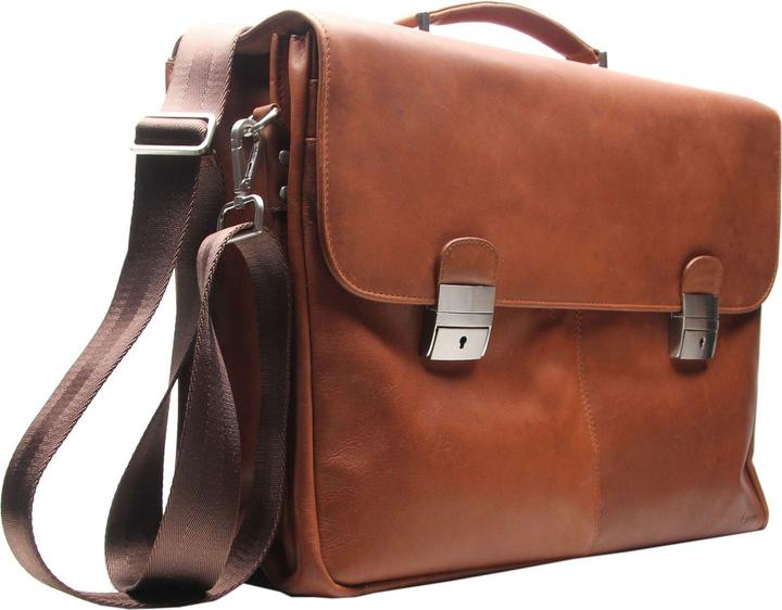 Produktbild Esquire Dallas Aktentasche Leder 42 cm Laptopfach