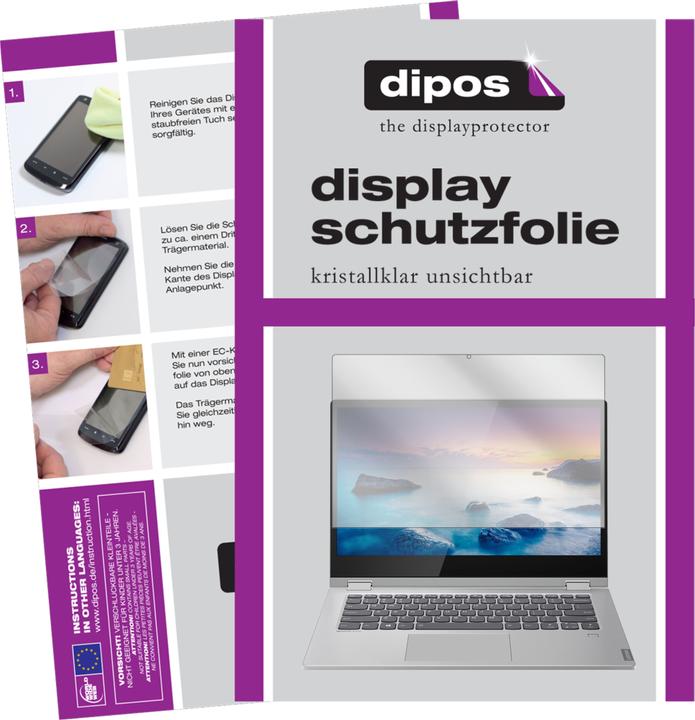 Produktbild Dipos Displayschutzfolie Crystalclear (2 Stück, IdeaPad C340-14)