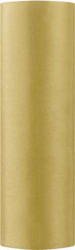 Actual product image Partydeco Satin Plain, gold, 0.16 x 9m (1 pc. / 9 lm) (1 Piece)