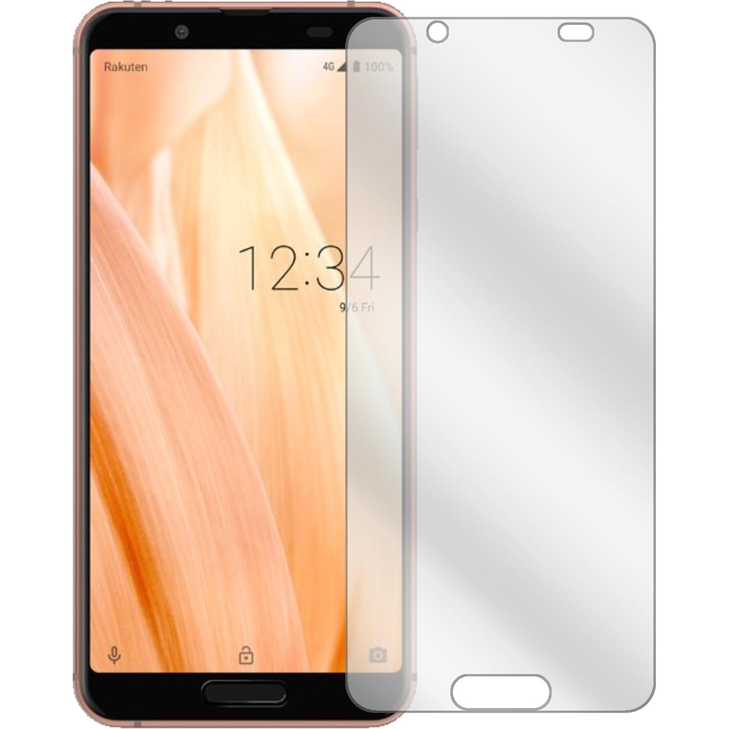 Thumbnail - Dipos Displayschutzfolie Crystalclear (2 Stück, Sharp Aquos Sense3), Smartphone Schutzfolie, Transparent