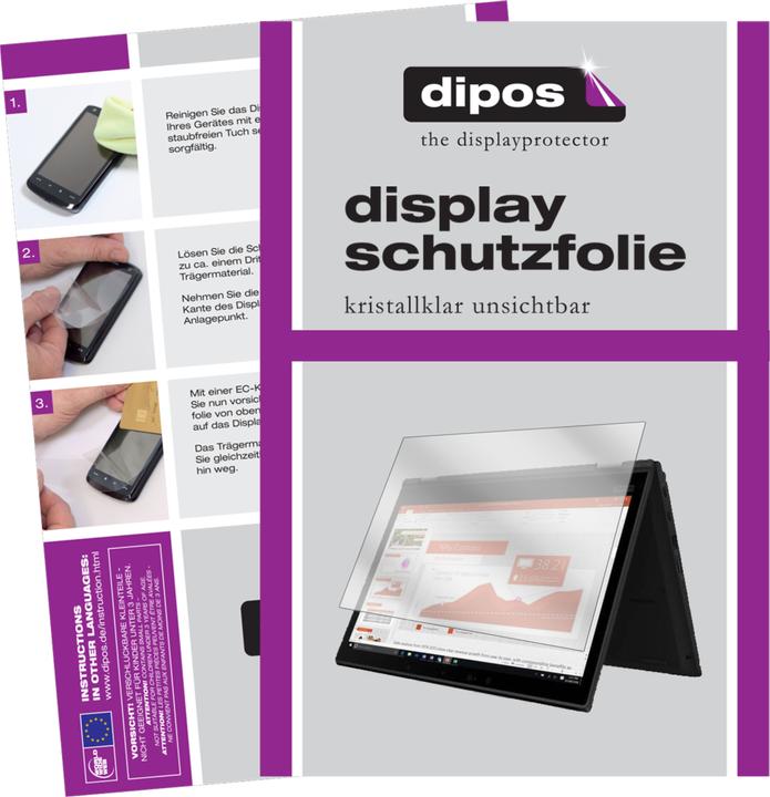 Actual product image Dipos Screen Protector Crystalclear (13.30", 16 : 9)