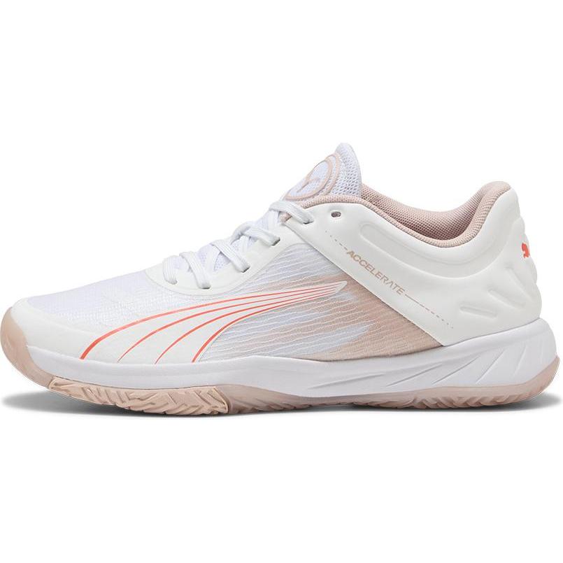Thumbnail - Puma, Damen, Hallenschuhe, Accelerate Turbo W+ (42.5), Weiss