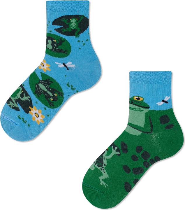Actual product image Many Mornings Froggy Frog children's socks (27 - 30)