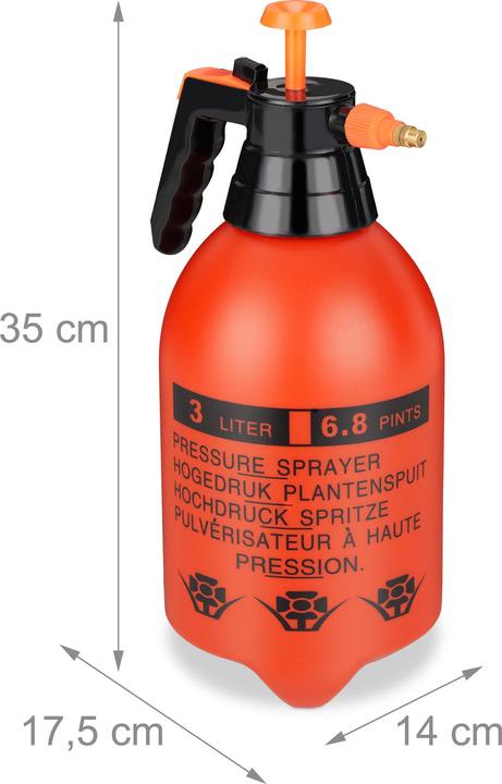 Produktbild Relaxdays Drucksprüher (3 l)