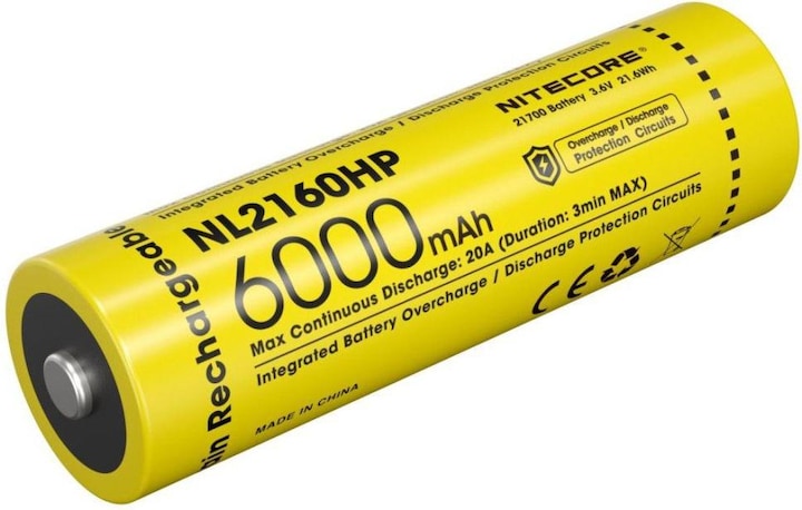 Produktbild Nitecore NL2160HP (1 Stk., 21700, 6000 mAh)