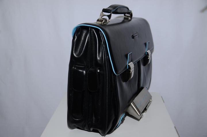 Immagine prodotto Piquadro Borsa per computer portatile Cartella quadrata blu