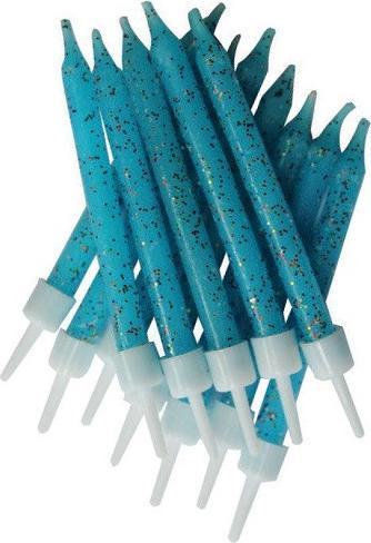 Creative Party Glitzerkerzen Türkis