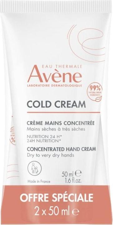 Produktbild Avène Cold Cream konzentrierte Handcreme - 2 x 50 ml (100 ml)