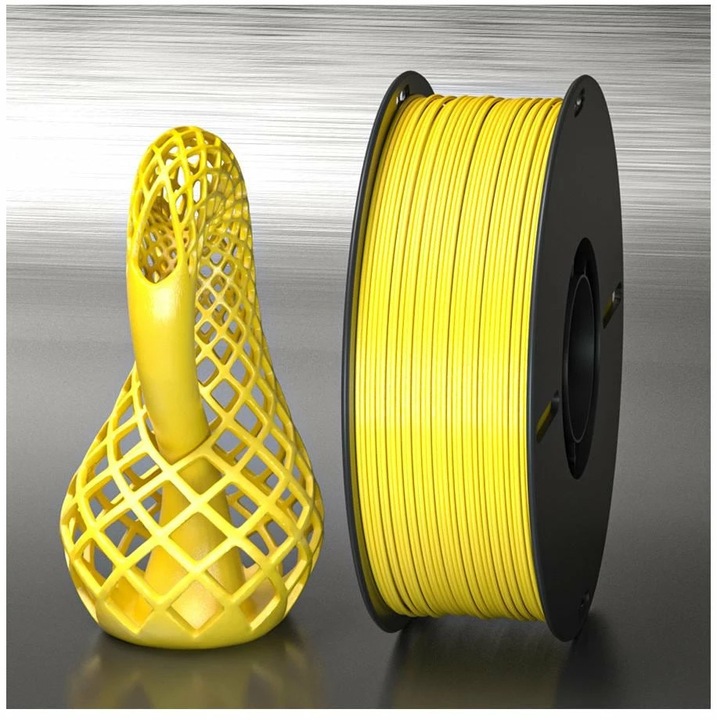 Actual product image Creality ABS yellow (ABS, 1.75 mm, 1000 g, Yellow)