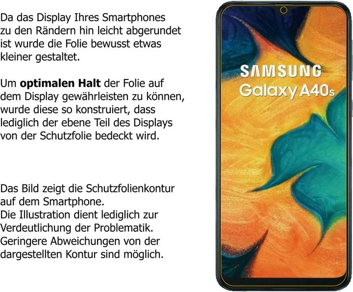 Actual product image Dipos Screen Protector Anti-Glare (4 pcs., Samsung Galaxy A40s)