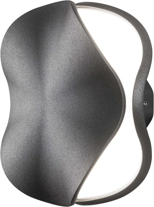 Konstsmide 7948-370 Matera LED Outdoor Wall Light 4W Warm White Anthracite (350 lm)