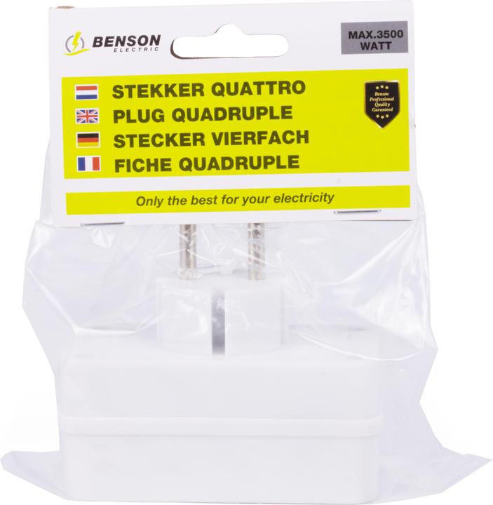 Image du produit Benson Electric Fiche quadruple (4x)