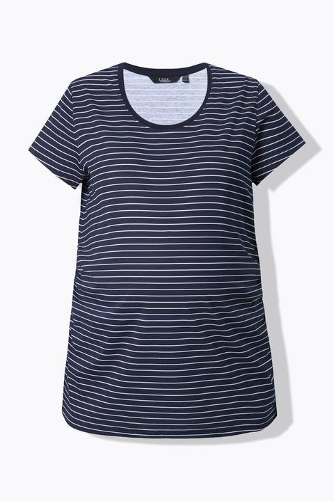 Produktbild Ulla Popken Bellieva-T-Shirts, 2er Pack, Halbarm, seitl. Raffung (42, 44)