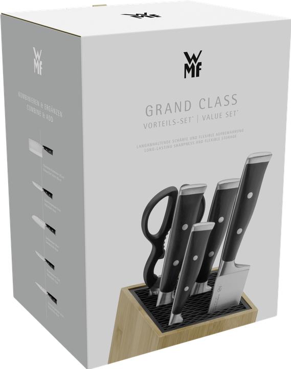 Actual product image WMF Grand Class advantage knife block with knife set 6 pieces
