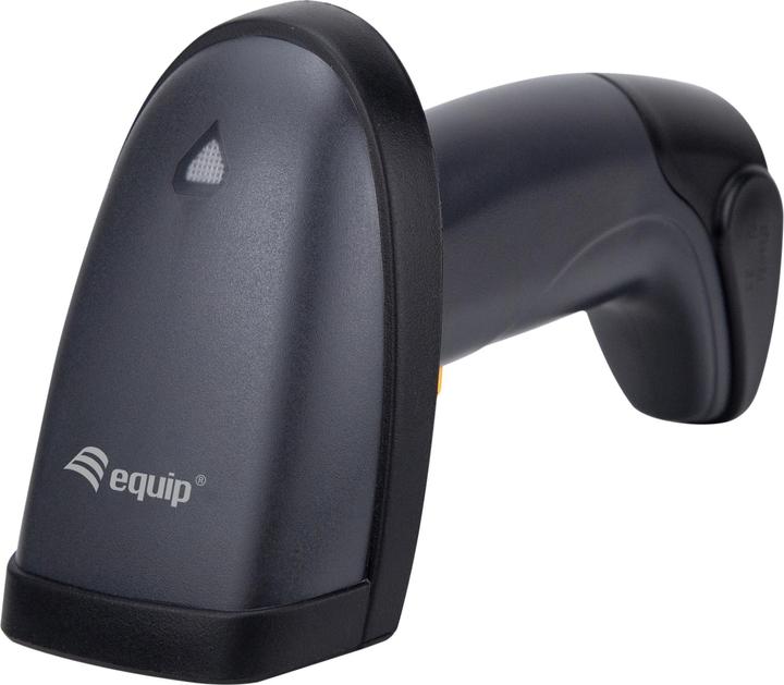 Produktbild equip Barcode Handscanner 2D Laser Wireless USB schwarz (2D-Barcodes, 1D-Barcodes)