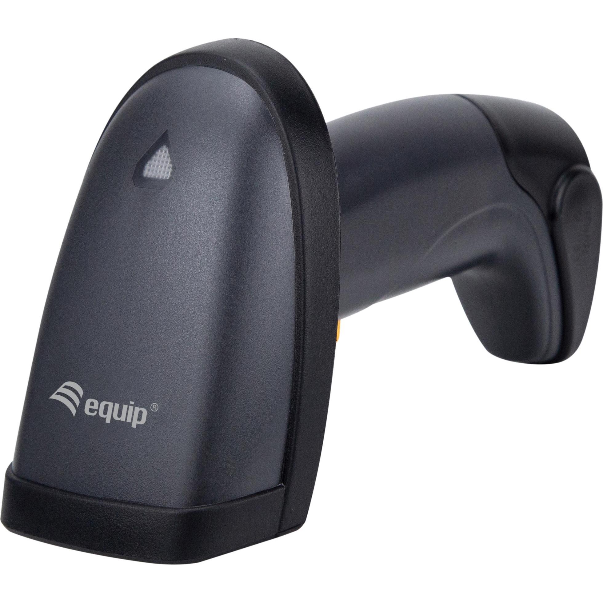 Thumbnail - equip Barcode Handscanner 2D Laser Wireless USB schwarz (2D-Barcodes, 1D-Barcodes), Barcode-Scanner, Schwarz