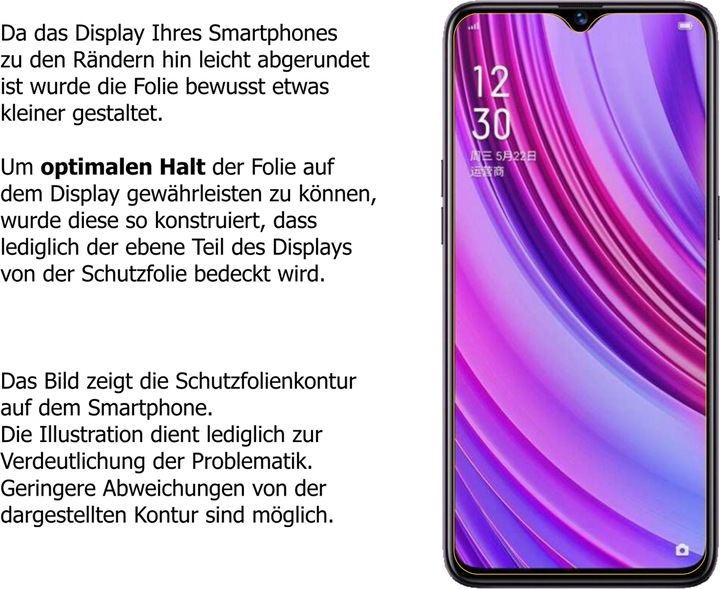 Produktbild Dipos Displayschutz Anti-Shock (1 Stück, Realme X Lite)