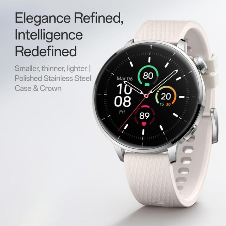 Produktbild OnePlus Watch 3 43mm - Black Steel (43 mm, nur WLAN)