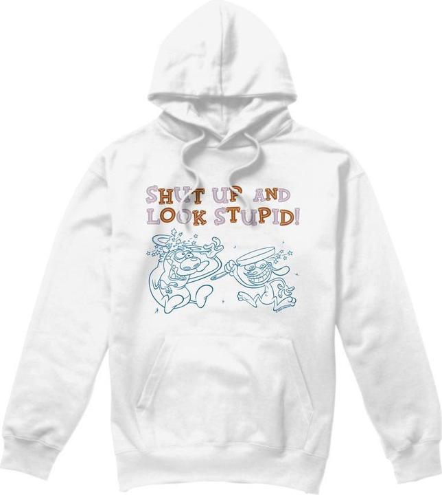 Produktbild Ren & Stimpy Shut Up And Look Stupid! Kapuzenpullover (M)