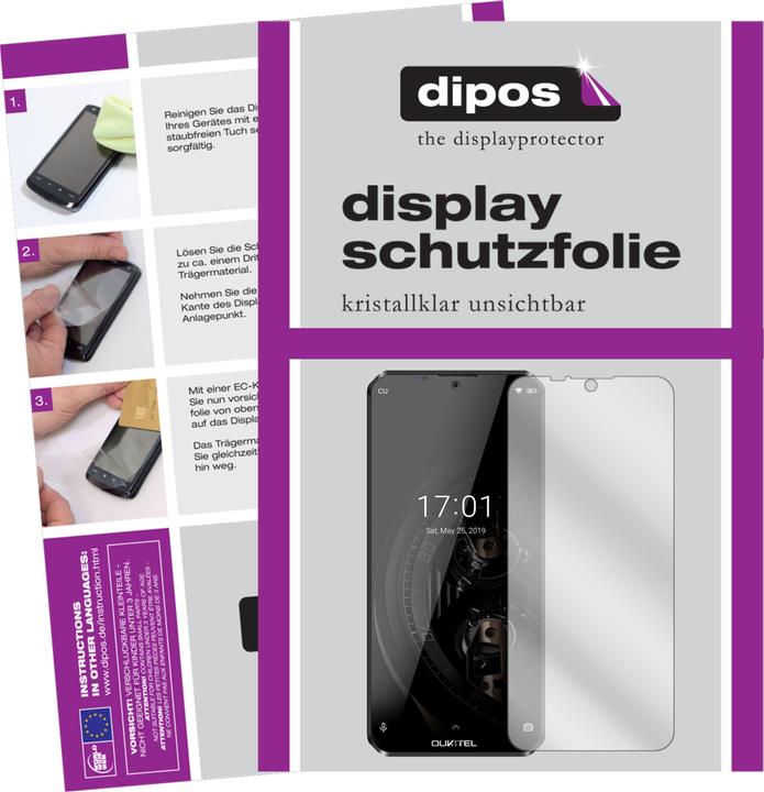 dipos I Pellicola Protettiva Compatibile con De Longhi Dinamica 350.55 Tropfblech Pellicola di Protezione Cristallo