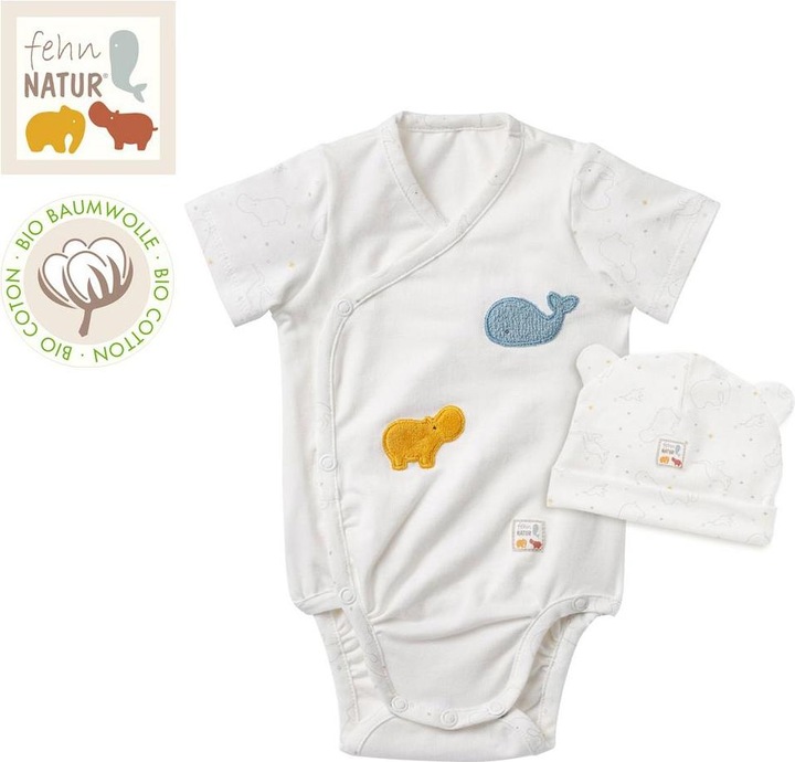 Actual product image Fehn Body & beanie NATUR (50/56) (50)