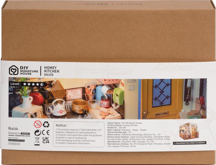 Actual product image Rolife Cozy Kitchen - Diorama