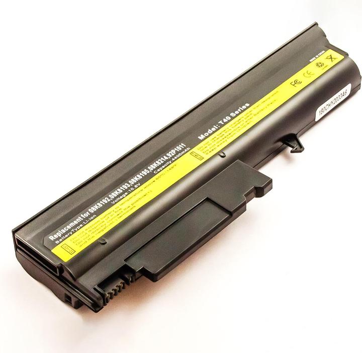 Produktbild AGI Akku kompatibel mit IBM ThinkPad R52-1862 - Akku - 4.400 mAh (4400 mAh)