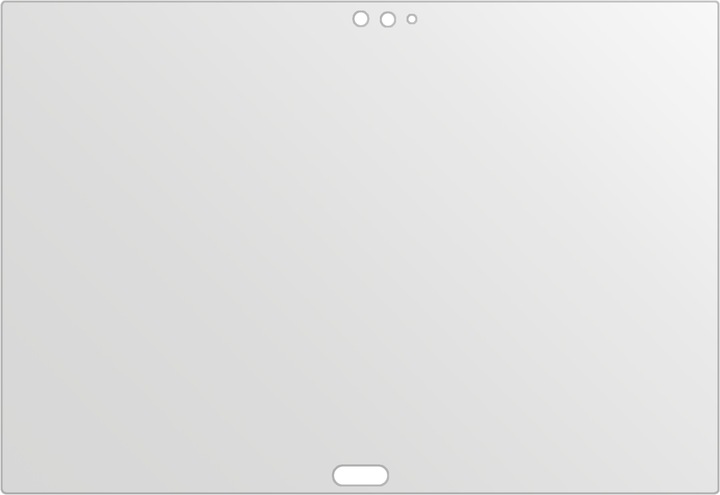 Actual product image Dipos Screen Protector Anti-Glare (2 Piece, Lenovo Tab 4 10 Plus)