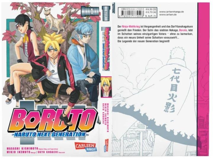Image du produit Boruto - Naruto the next Generation 1 (Allemand, Masashi Kishimoto, 2017)