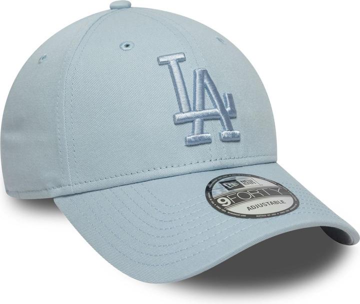 Actual product image New Era 9Forty Strapback Cap - Los Angeles Dodgers Sky Blue