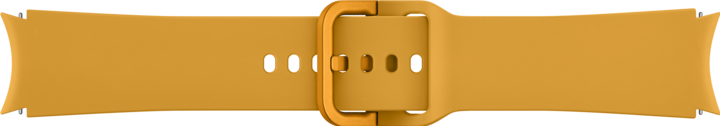 Actual product image Samsung Sport band 20mm M/L mustard (20 mm, Fluoroelastomer, Galaxy Watch, Galaxy Watch 4)