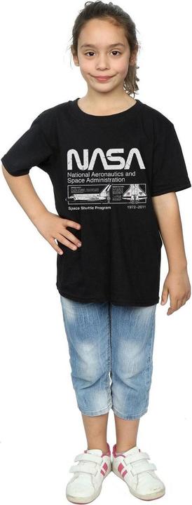 Immagine prodotto Nasa Classic Space Shuttle Maglietta Ragazze (128)