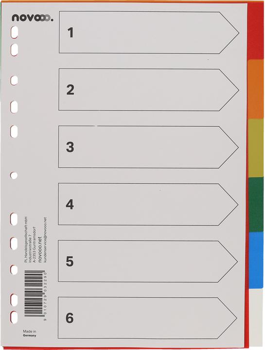 Novooo Register PP bunt A4