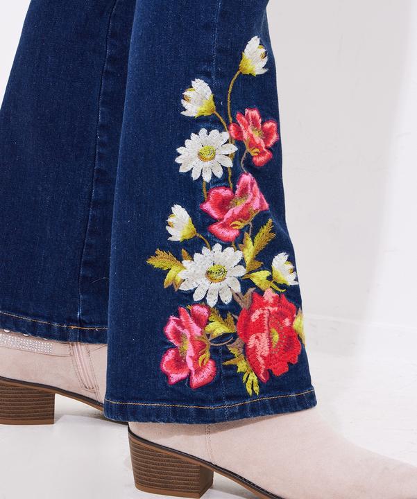 Produktbild Joe Browns Floral Embroidered Bootcut Jeans (42)