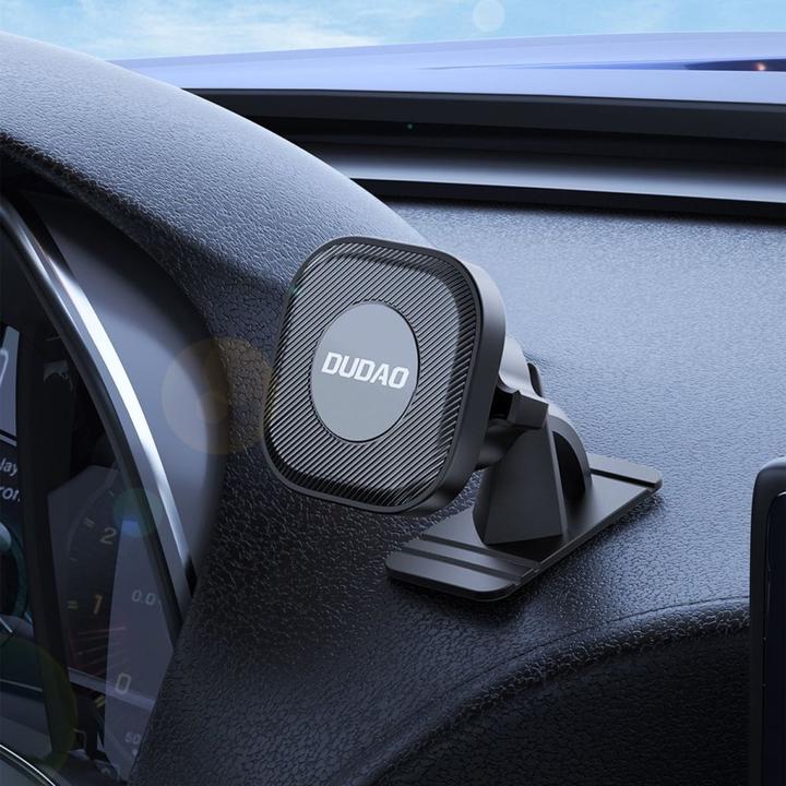 Actual product image Dudao magnetic smartphone car holder black (F6C)