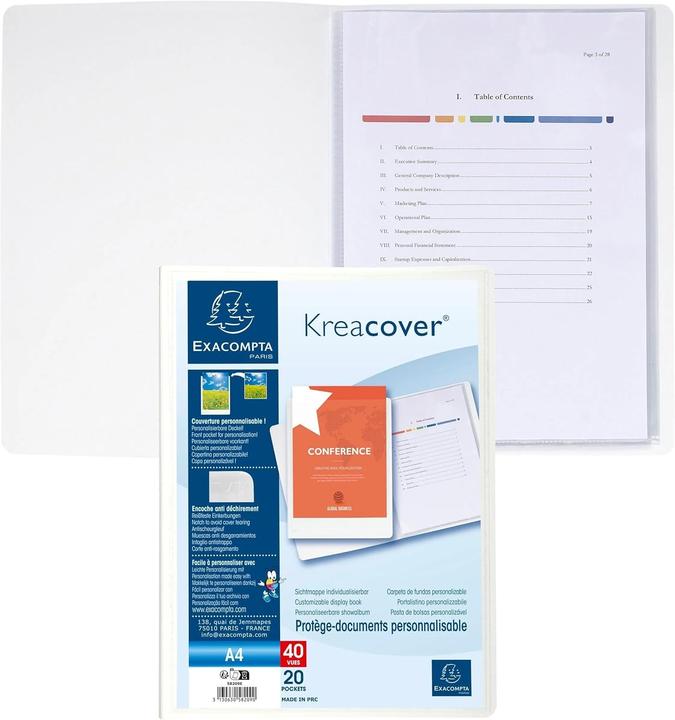 Immagine prodotto Exacompta Sichtbuch (A4, 20x)