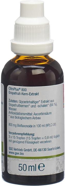 Produktbild GSE Citroplus 800 Bio liq (1 Stück, Flüssigkeit, 137 g)