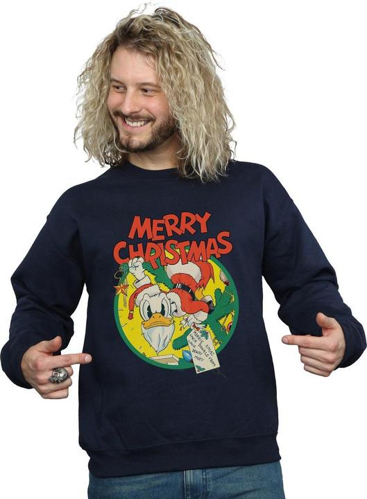 Produktbild Disney Donald Duck Merry Christmas Sweatshirt (4XL)