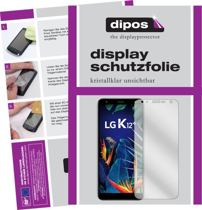 dipos I 2X Pellicola Protettiva antiriflesso Compatibile con LG Q Stylus Plus Pellicola di Protezione