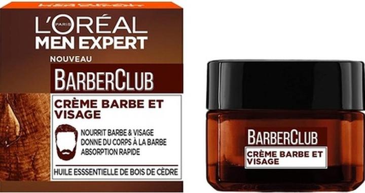 Immagine prodotto L'Oréal Paris Crema nutriente per barba e viso (50 ml)