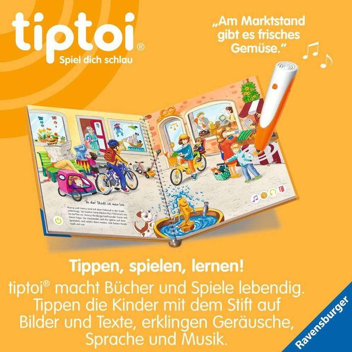 Actual product image tiptoi Wörter-Bilderbuch Unterwegs (German, Yvonne Follert, Katja Rough, 2022)