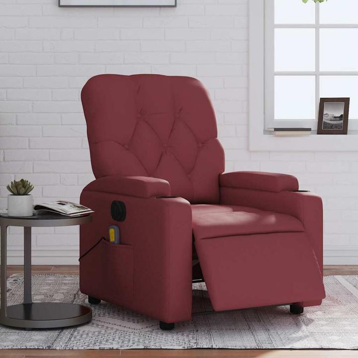 Produktbild VidaXL Massagesessel Elektrisch Kunstleder
