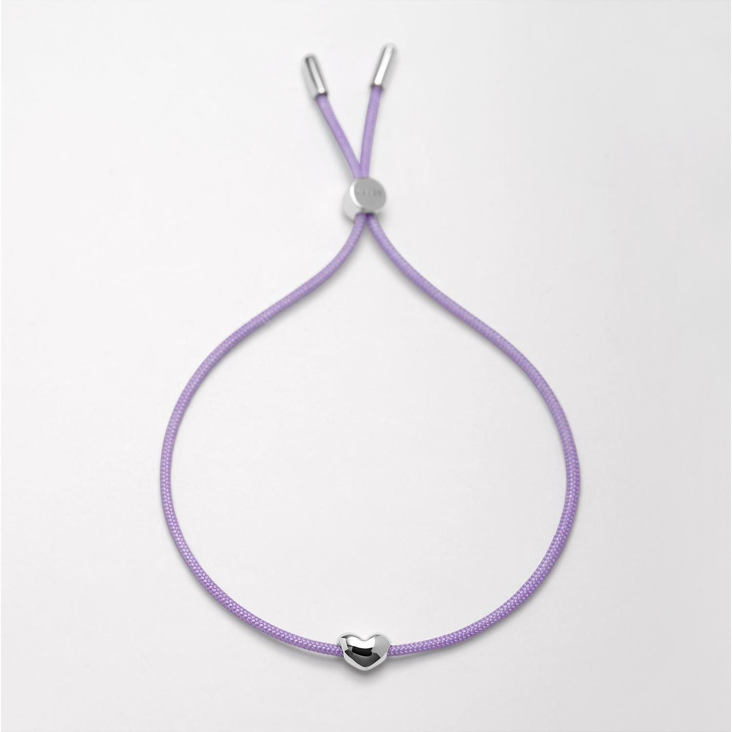 Esprit, Armschmuck, Armband Crush, (22 cm, 925er Silber, Perlon/Nylon)