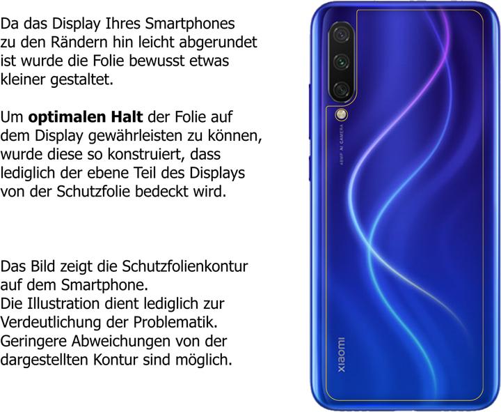 Actual product image Dipos Screen Protector Anti-Glare (2 pcs., Mi A3)