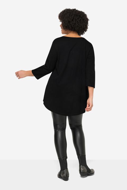 Produktbild Angel of Style T-Shirt, Rundhals mit Knopfleiste, 3/4-Ärmel (48)