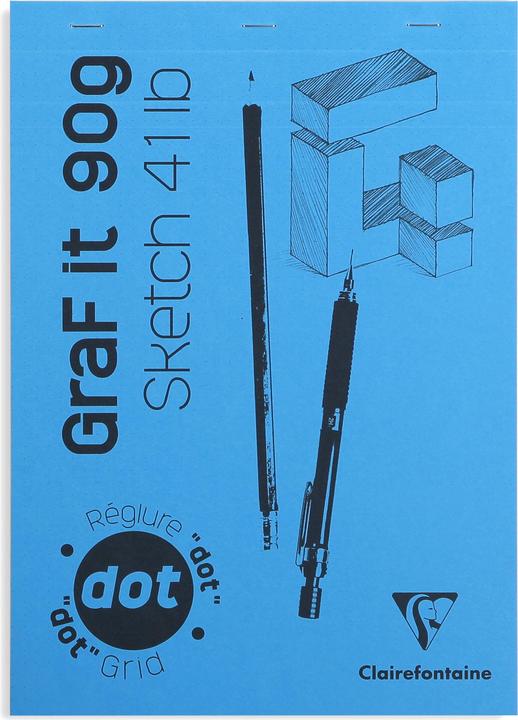 Image du produit Clairefontaine Graf It (210 x 297 mm, Quadrillé)