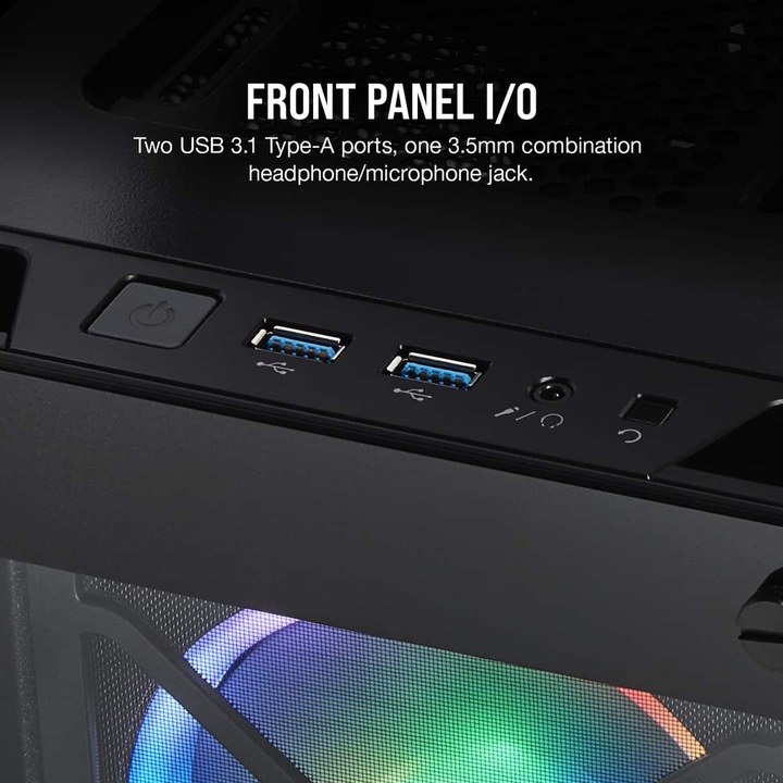 Produktbild Corsair iCUE 465X RGB (ATX, mATX, Mini-ITX)