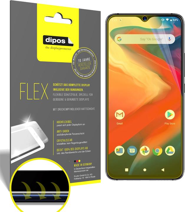 Actual product image Dipos Screen Protector Full-Cover 3D (3 pcs., Umidigi S3 Pro)